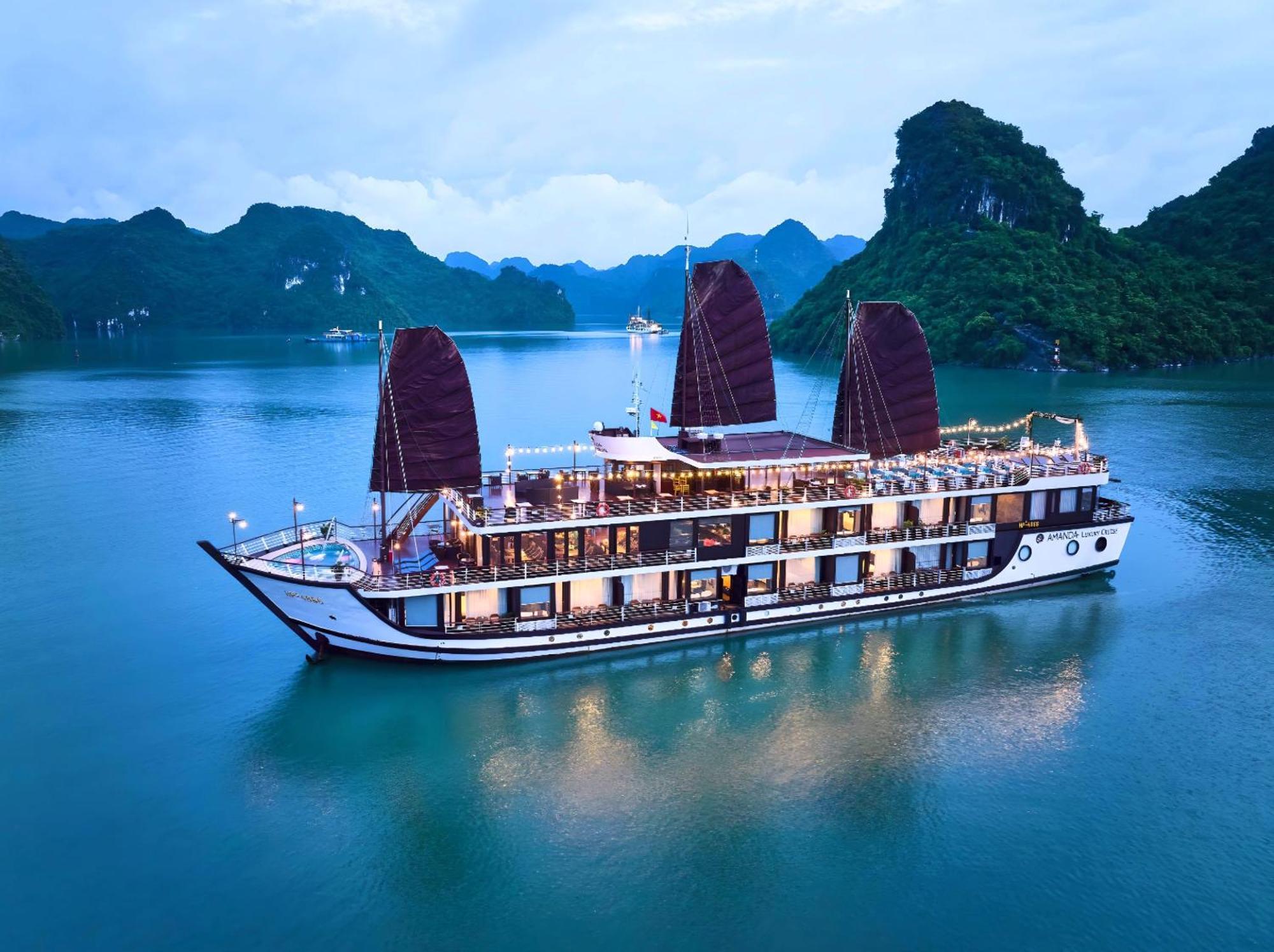 Amanda Luxury Cruise Hotel Ha Long Eksteriør billede